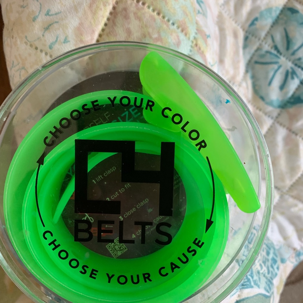 C4 belt cut for a size 10-12 girls.